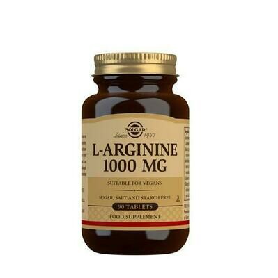 SOLGAR L-ARGININA 1000MG 90CPS
