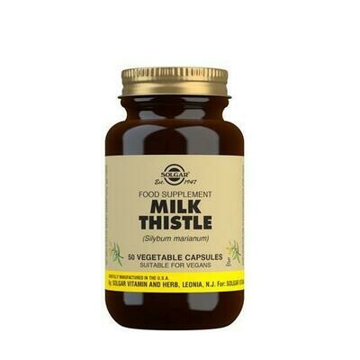 SOLGAR MILK THISTLE( CARDO MARIANO) 50 CAPS
