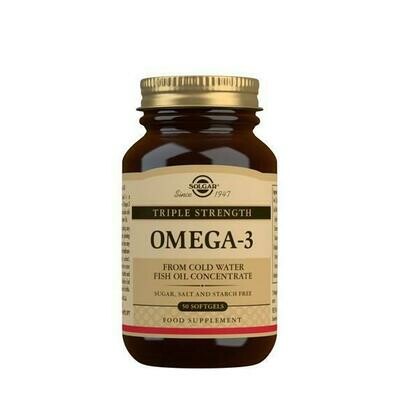 SOLGAR OMEGA 3 TRIPLE CONCENTRACION 50 CAPS