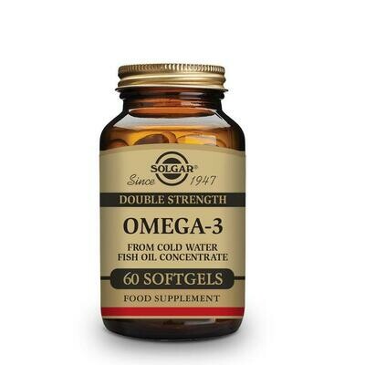 SOLGAR OMEGA 3 ALTA CONCENTRACION 60 CAPSULAS
