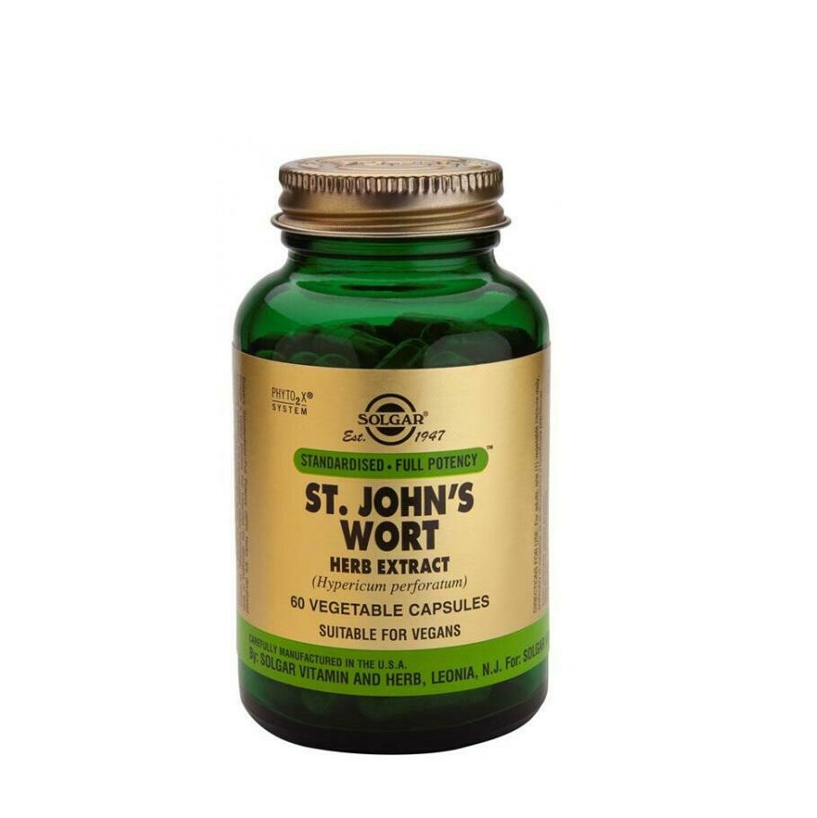 SOLGAR S.P.F.HIPERICO 175MG CORAZONCILLO