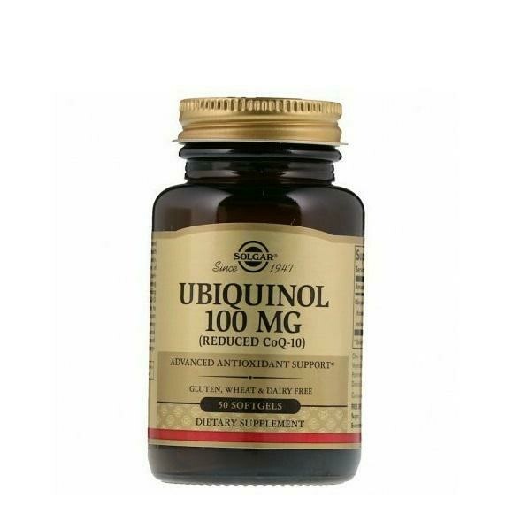 SOLGAR UBIQUINOL 100MG