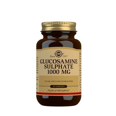 SOLGAR SULFATO DE GLUCOSAMINA 1000MG 60 COMP