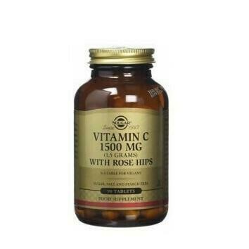 SOLGAR VITAMINA C 1500MG 90 COMP