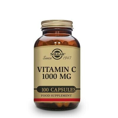 SOLGAR VITAMINA C 1000MG CAPS VEGETALES 100