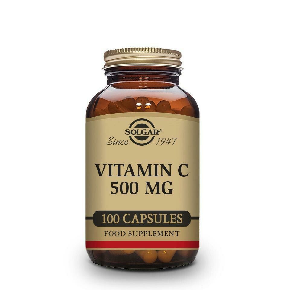 SOLGAR VITAMINA C 500 MG CAPS VEGETALES 100