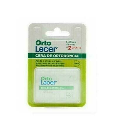 CERA ORTODONCIA PROTECTORA ROZADURA ORTOLACER 7 BARRITAS