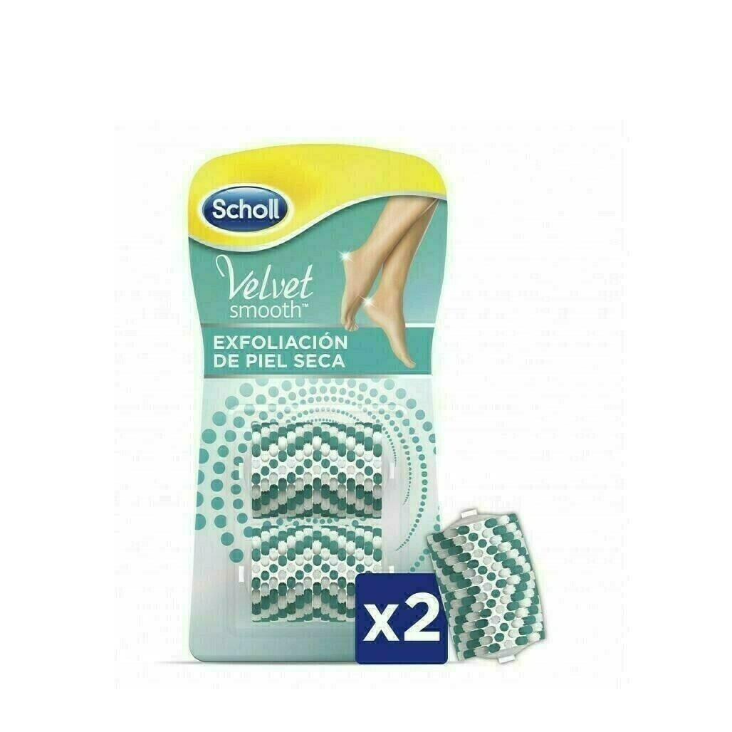 SCHOLL VELVET SMOOTH RECAMBIO EXFOLIANTE PARA PI 2 RECAMBIOS