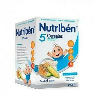 NUTRIBEN 5 CEREALES 600 G