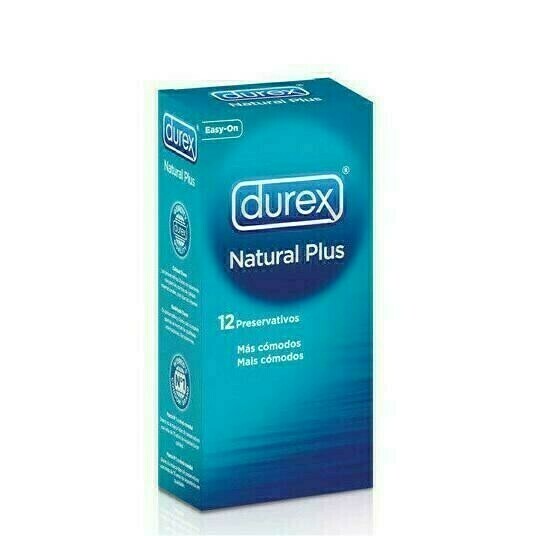 DUREX NATURAL PLUS PRESERVATIVOS 12 U