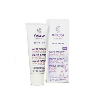 WELEDA CREMA PAÑAL BEBE MALVA BLANCA 50 ML