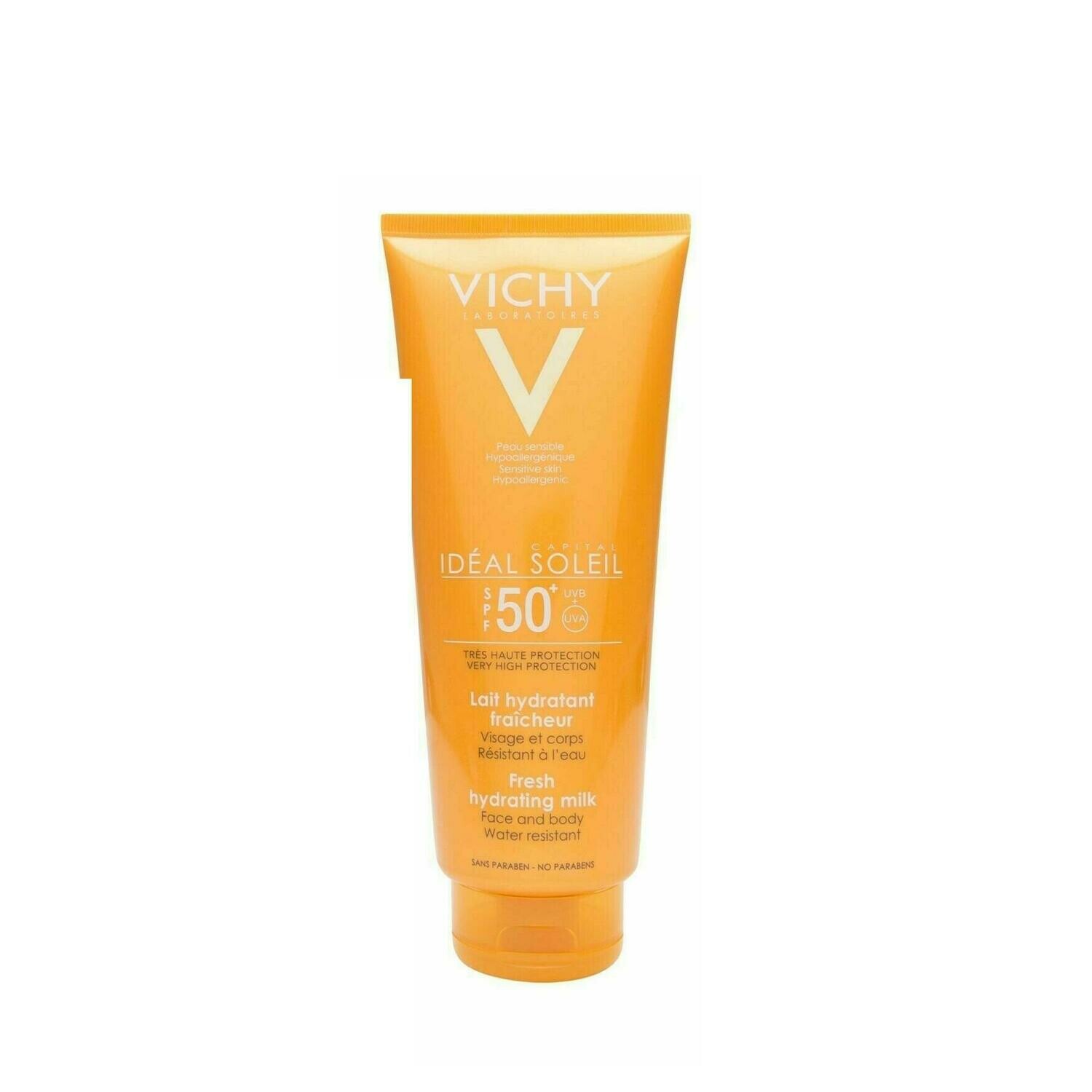 CAPITAL SOLEIL SPF 50 LECHE PROTECTORA ROSTRO T