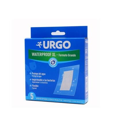 URGO WATERPROOF APOSITO ESTERIL XL SURTIDO 5 APOSITOS