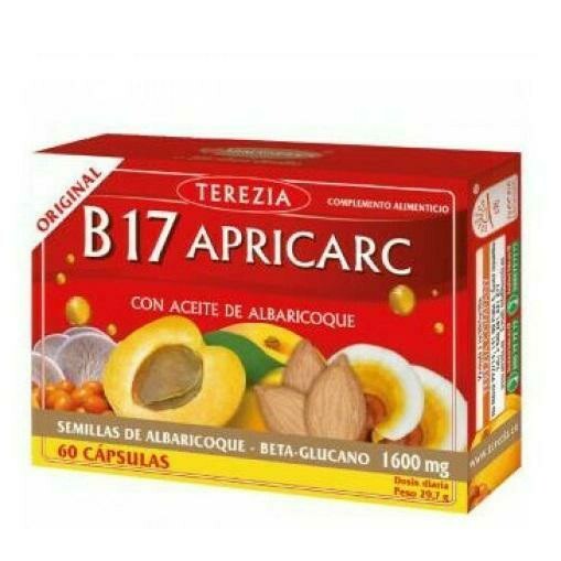 TEREZIA B17 APRICARC CON ACEITE DE ALBARICOQUE 60CAPS