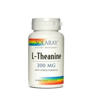 SOLARAY L-THEANINE 200MG 30 PASTILLAS