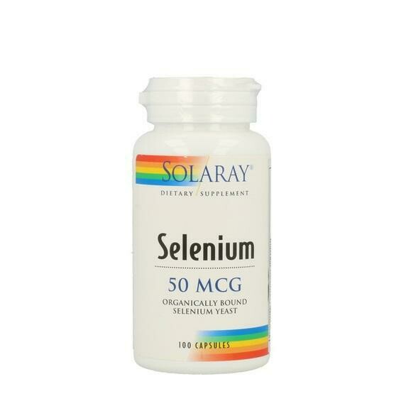 SOLARAY SELENIUM 50 MCG 100 CAPS