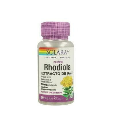 SOLARAY SUPER RHODIOLA 60 CAPSULAS