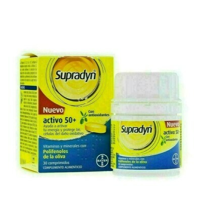 SUPRADYN ACTIVO 50 30 COMP