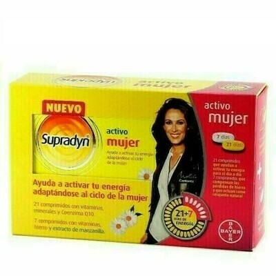 SUPRADYN ACTIVO MUJER 28 COMP