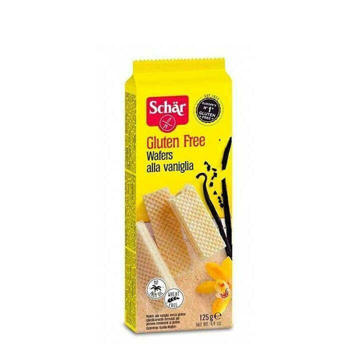 SCHAR WAFERS DE VAINILLA (BARQUILLOS)  125GR