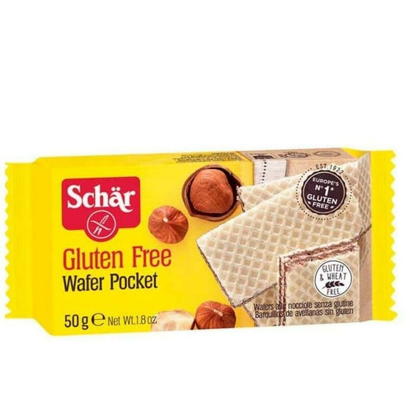 SCHAR WAFER POCKET AVELLANAS  50 G