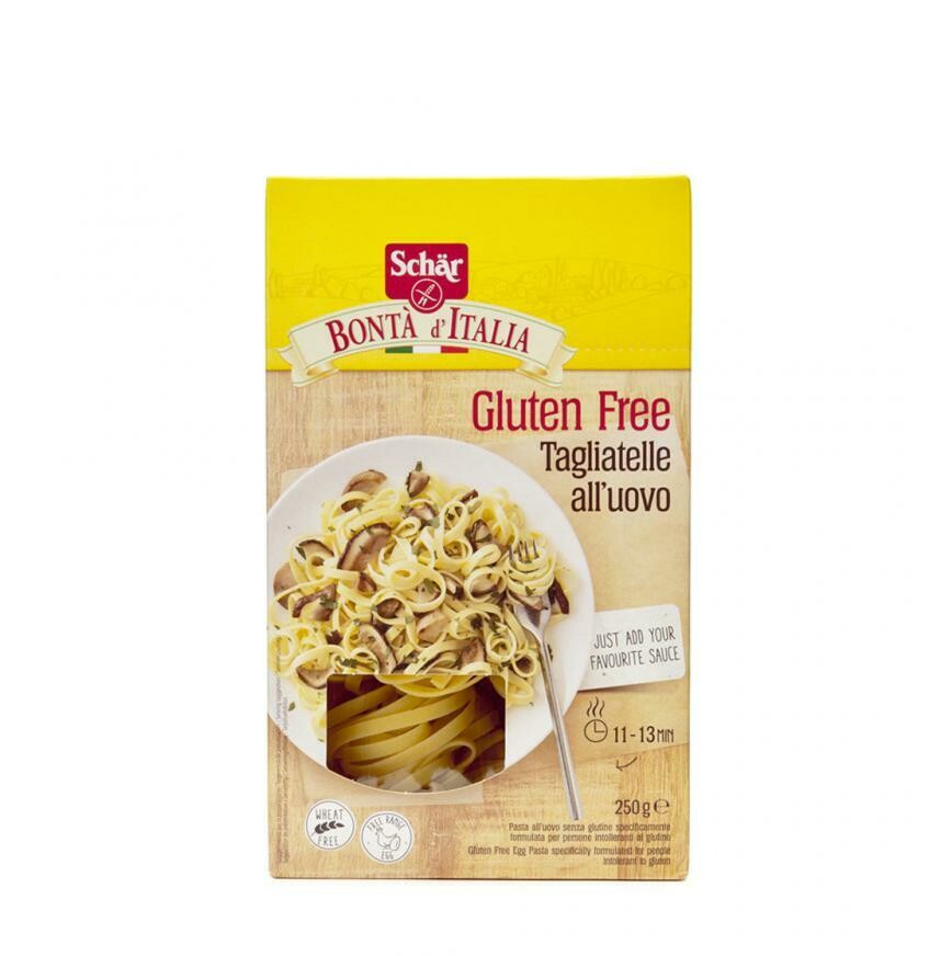SCHAR TAGLIATELLE AL HUEVO SIN GLUTEN 250G