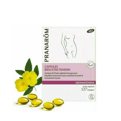 PRANAROM AROMAFEMINA BIENESTAR FEMENINO BIO 30 CAPS