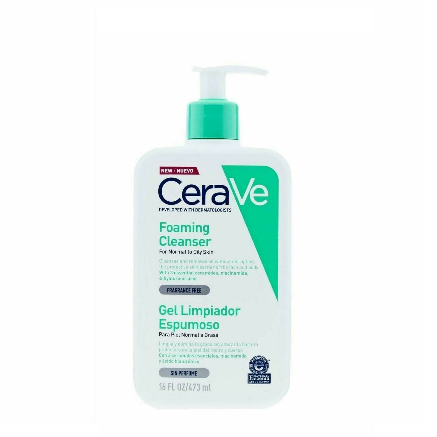 CERAVE CREMA HIDRATANTE 340ML  GEL ESPUMOSO