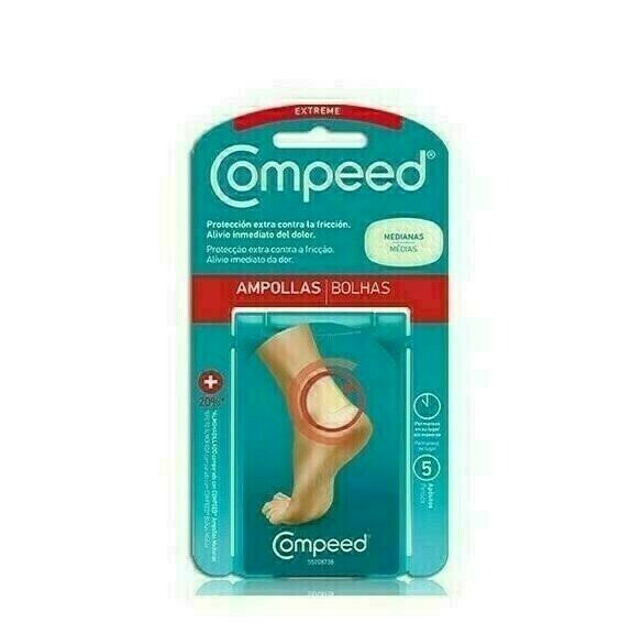COMPEED AMPOLLAS HIDROCOLOIDE EXTREME MEDIANAS  5 U