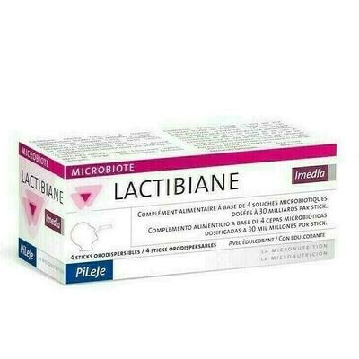 LACTIBIANE IMEDIA PILEJE STICKS ORODISPENSABLES 4 STICKS