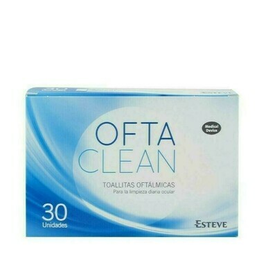 OFTACLEAN TOALLITAS DE UN SOLO USO 30 TOALLITAS