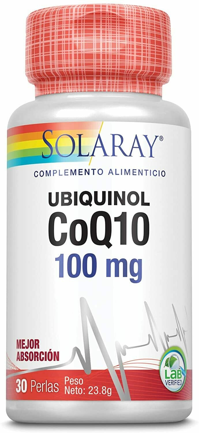 SOLARAY UBIQUINOL COENZIMA Q10 30 PERLAS