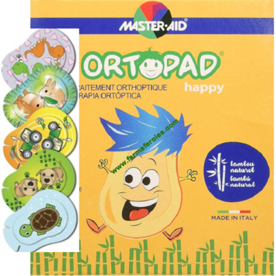 ORTOPAD HAPPY PARCHE OCULAR MEDIUM