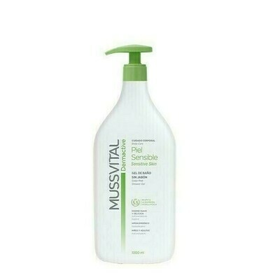 MUSSVITAL DERMACTIVE GEL DE BAÑO PIEL SENSIBLE 1000 ML