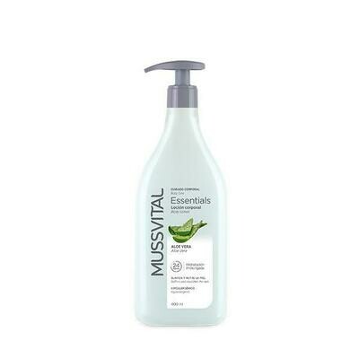 MUSSVITAL ESSENTIALS LOCION CORPORAL ALOE VERA 400 ML