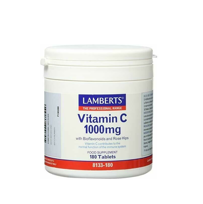 LAMBERTS VITAMINA C 1000MG ESCARAMUJO