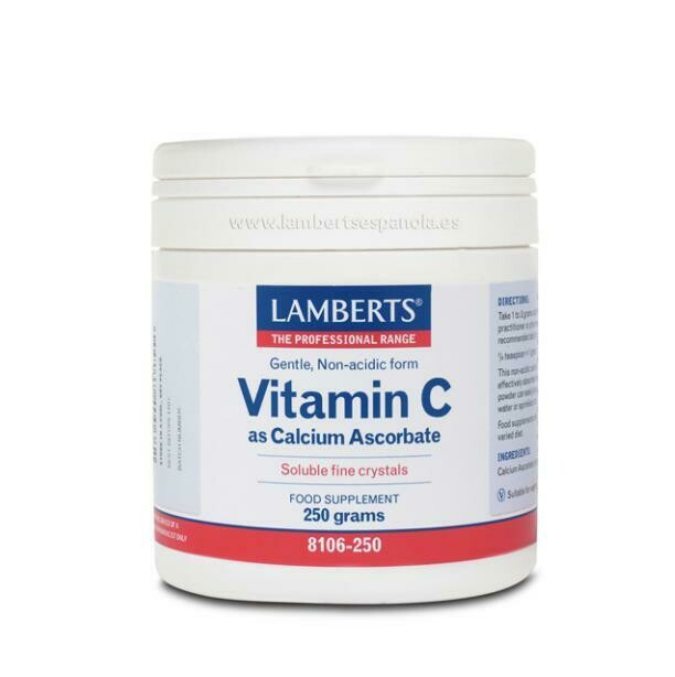 LAMBERTS ASCORBATO DE CALCIO 250G