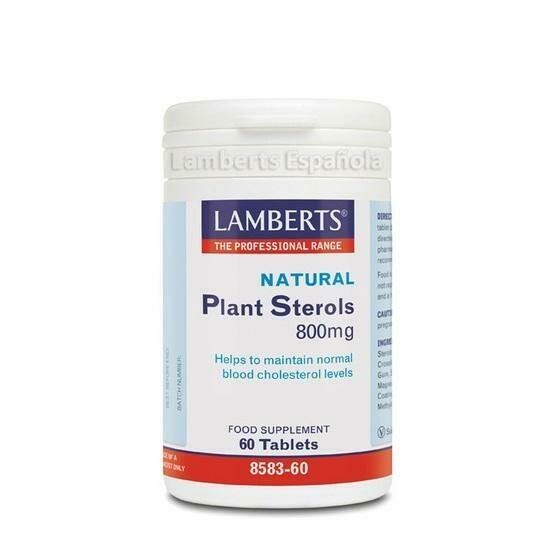 LAMBERTS ESTEROLES VEGETALES 800 MG.60 TABLETAS