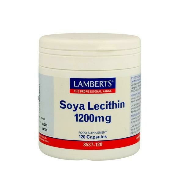 LAMBERTS LECITINA DE SOJA 1200 MG 120 CAPS