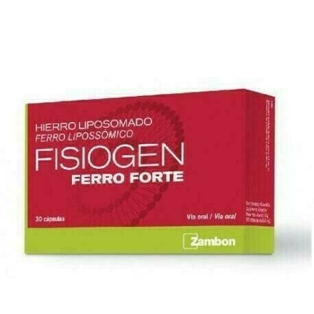 FISIOGEN FERRO FORTE CAPS 30 CAPS