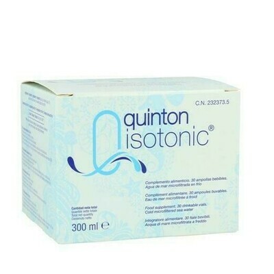 QUINTON ISOTONIC AMP BEBIBLE 10 ML 30 AMP