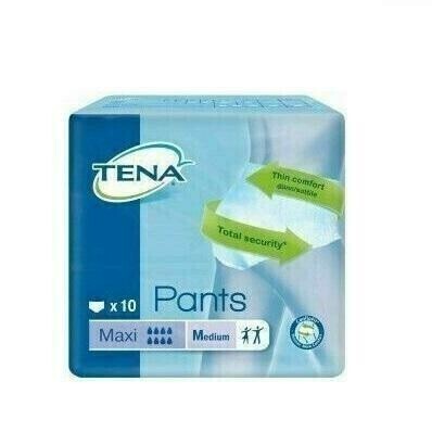 ABSORB INC ORINA TENA PANTS MAXI T- GDE 10 U TALLA L