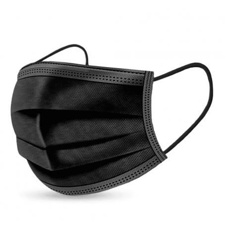 MASCARILLA 3 CAPAS NEGRA