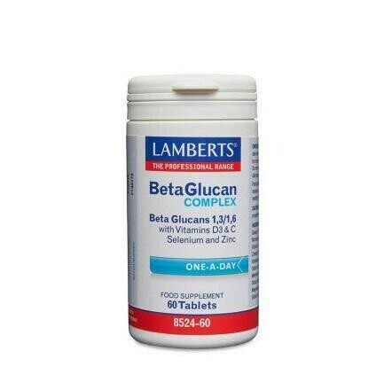 LAMBERTS BETAGLUCAN COMPLEX 60 TABLETAS