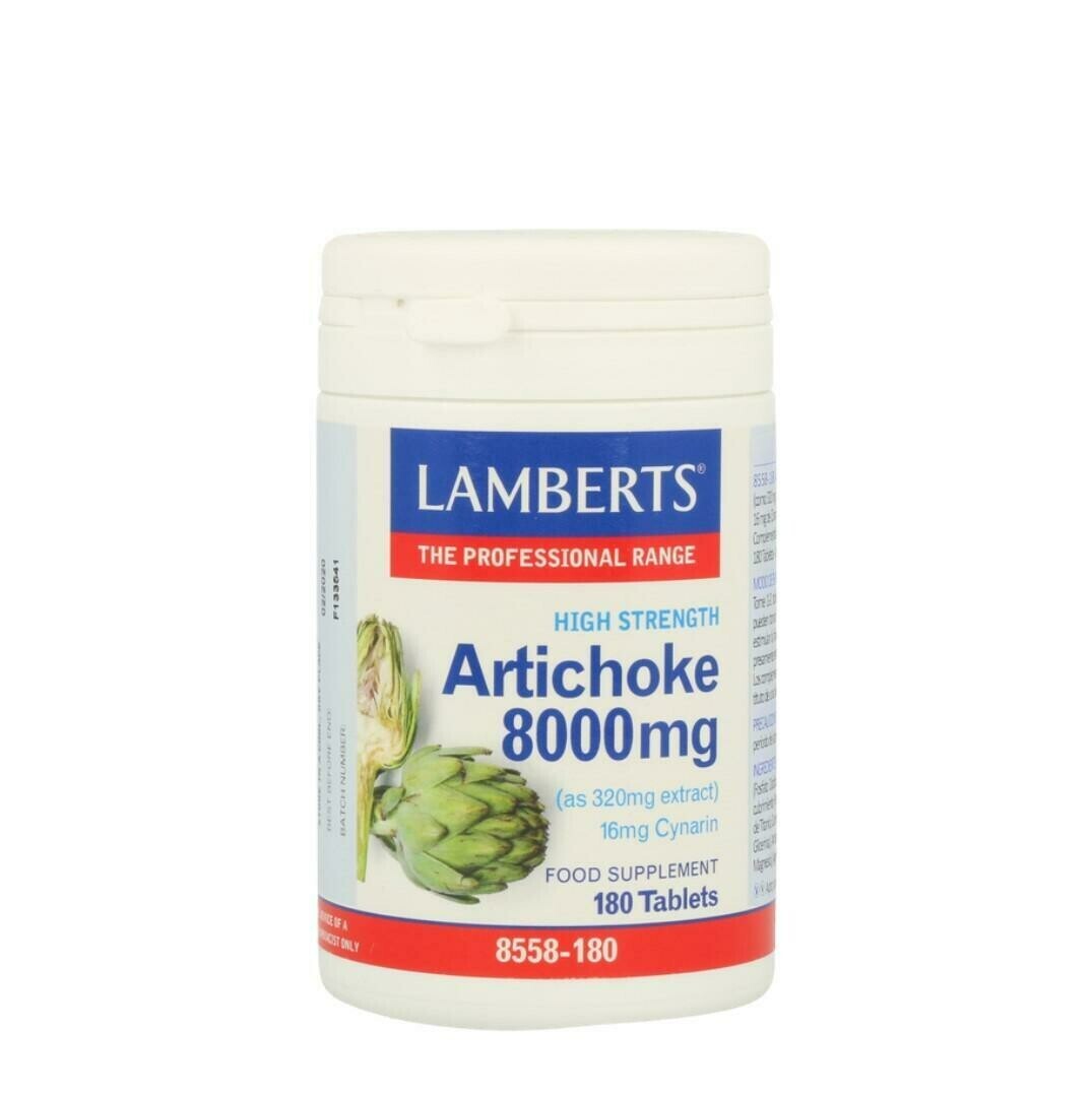 LAMBERTS ARTICHOKE 8000MG ( ALCACHOFA )180 COMP