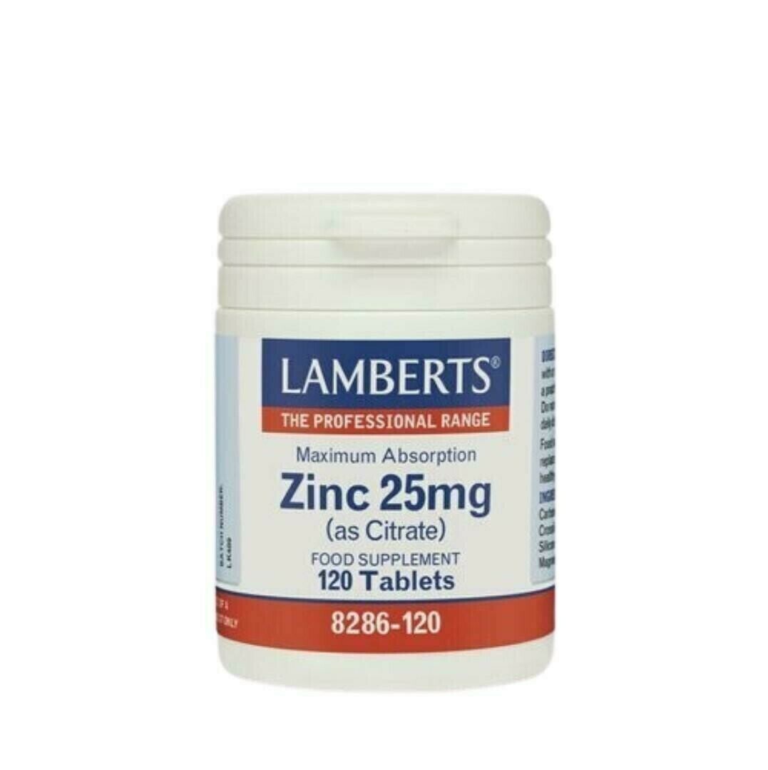 LAMBERTS ZINC 25MG (CITRATO)