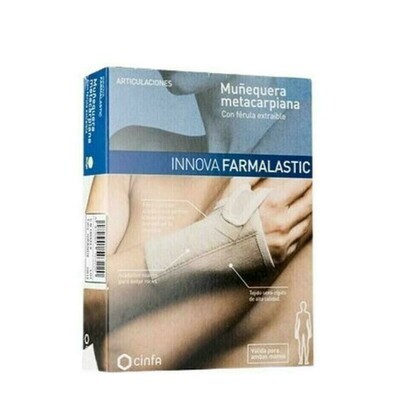MUÑEQUERA METACARPIANA FARMALASTIC INNOVA FERULA T- PEQ
