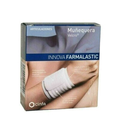 MUÑEQUERA FARMALASTIC INNOVA VELCRO BEIGE T - GDE EGDE