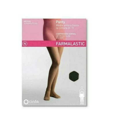 PANTY COMP NORMAL 140 DEN FARMALASTIC NEGRO T- MED