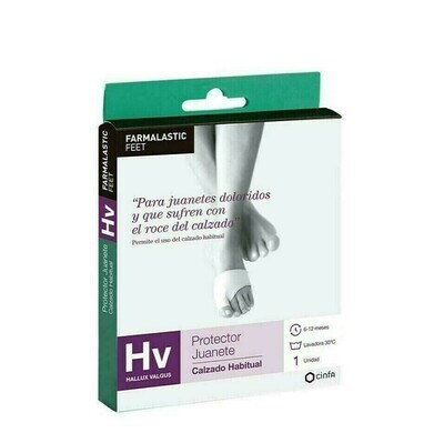 PROTECTOR JUANETES HALLUX VALGUS FARMALASTIC GEL T-MED